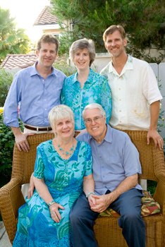 family modern portrait